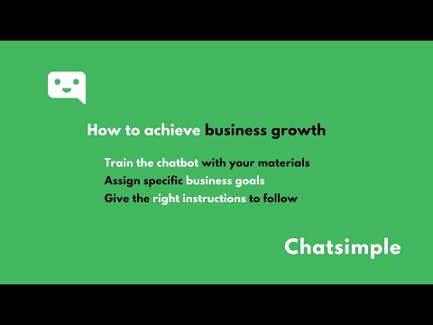 Training your AI chatbot for business goals