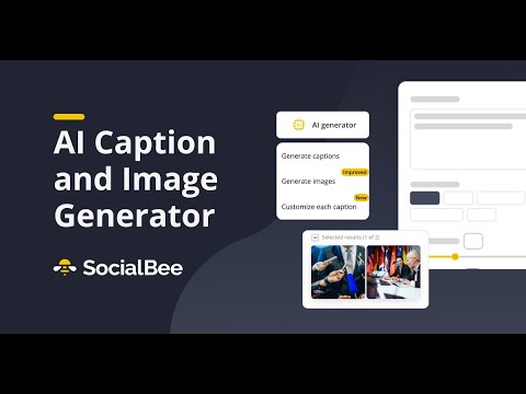 AI Post Generator for Captions and Images in SocialBee